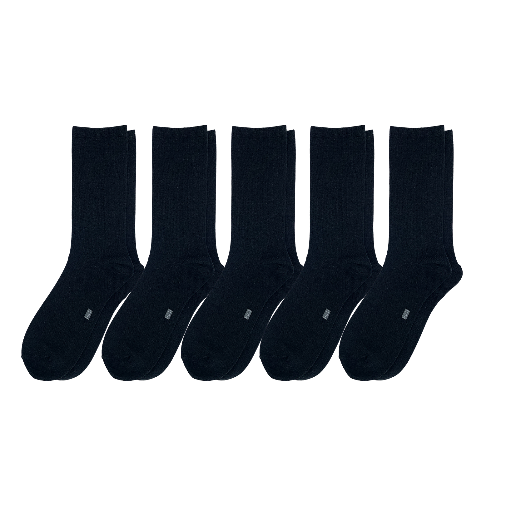Bamboo Mid Calf Socks 5-Pairs